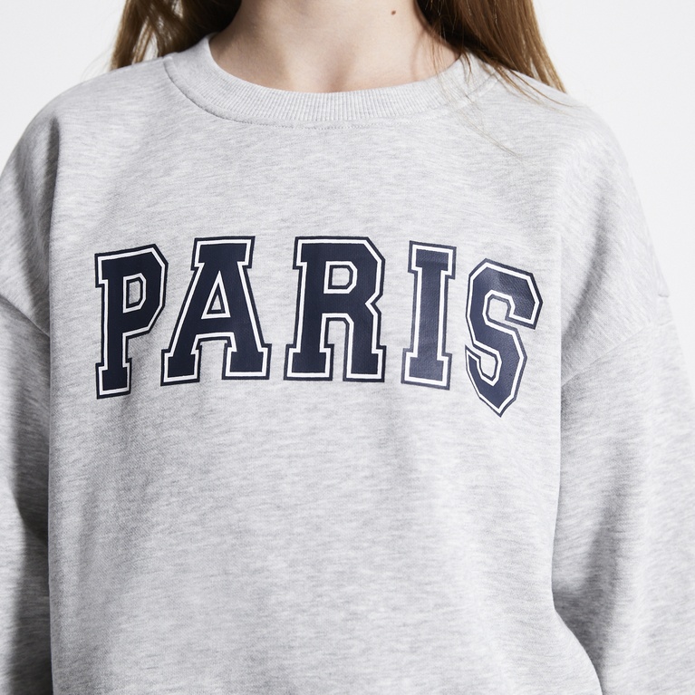 Printed sweatshirt "Vilma" Grey melange 4